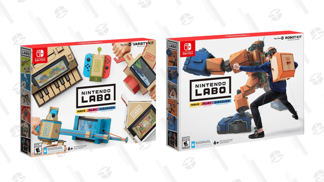 Nintendo Labo Variety Kit | $25 | Best BuyNintendo Labo Robot Kit | $25 | Best Buy
